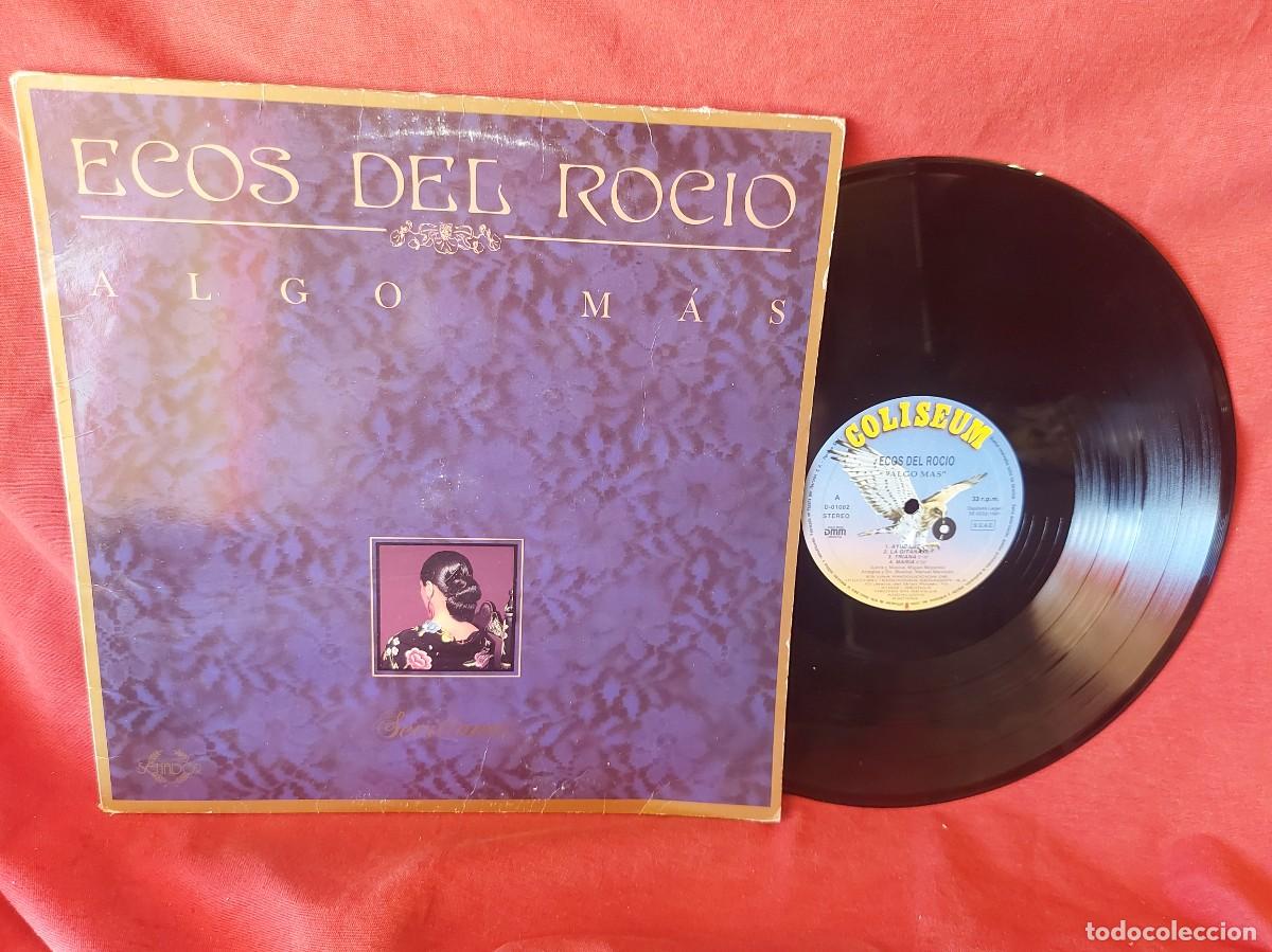 Discos de vinilo: LP ECOS DEL ROC&Iacute;O ALGO M&Aacute;S 1991 ( PEDIDOS M&Iacute;NIMOS 10 &euro; ) CAJA N.&ordm; 6 - LP
