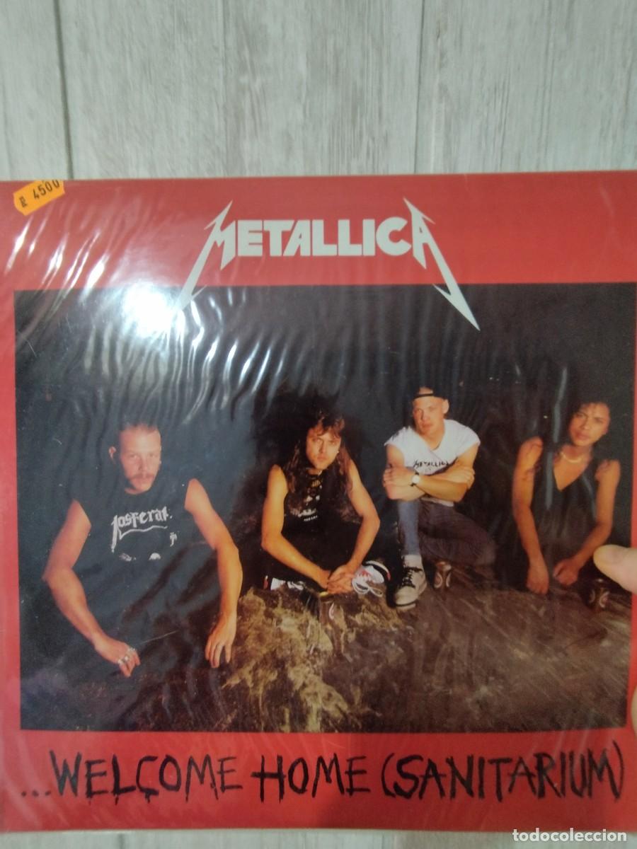 Discos de vinilo: Doble vinilo de Metallica. Versi&oacute;n promocional: Welcome Home. Muy raro de encontrar.