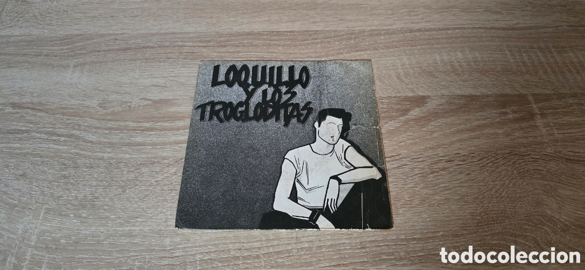 Discos de vinilo: VINILO SINGLE LOQUILLO Y LOS TROGLODITAS . PEGAT&Eacute; A MI Y ME CONVERT&Iacute; UN HOMBRE - LOBO POR CULPA DE
