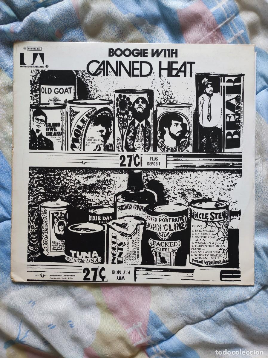 Discos de vinilo: Vinilo Blues Rock - Canned Heat - Boogie with Canned Heat - Ed. Espa&ntilde;a 1980
