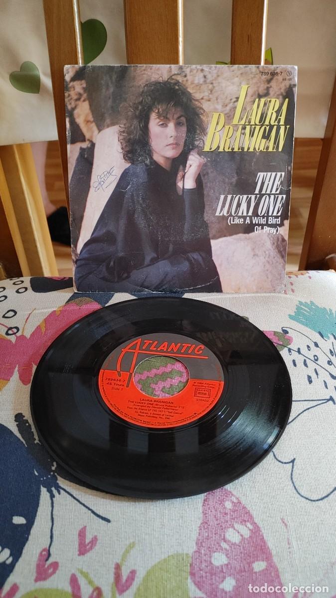 Discos de vinilo: LAURA BRANIGAN-SINGLE THE LUCKY ONE