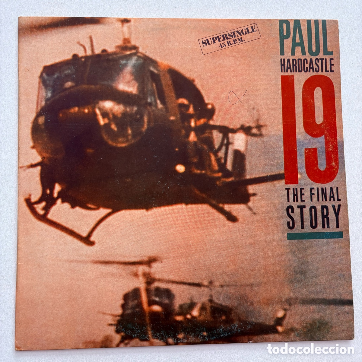 Discos de vinilo: maxi 12'' Paul Hardcastle &lrm;&ndash; 19 (The Final Story) edicion espa&ntilde;ola de 1985