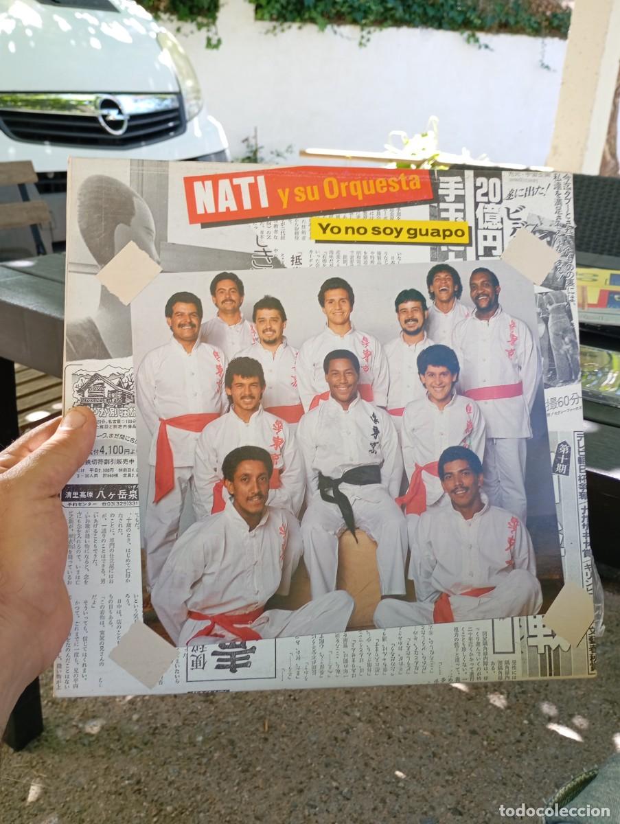 Discos de vinilo: lp NATI Y SU ORQUESTA YO NO SOY GUAPO SALSA VG++