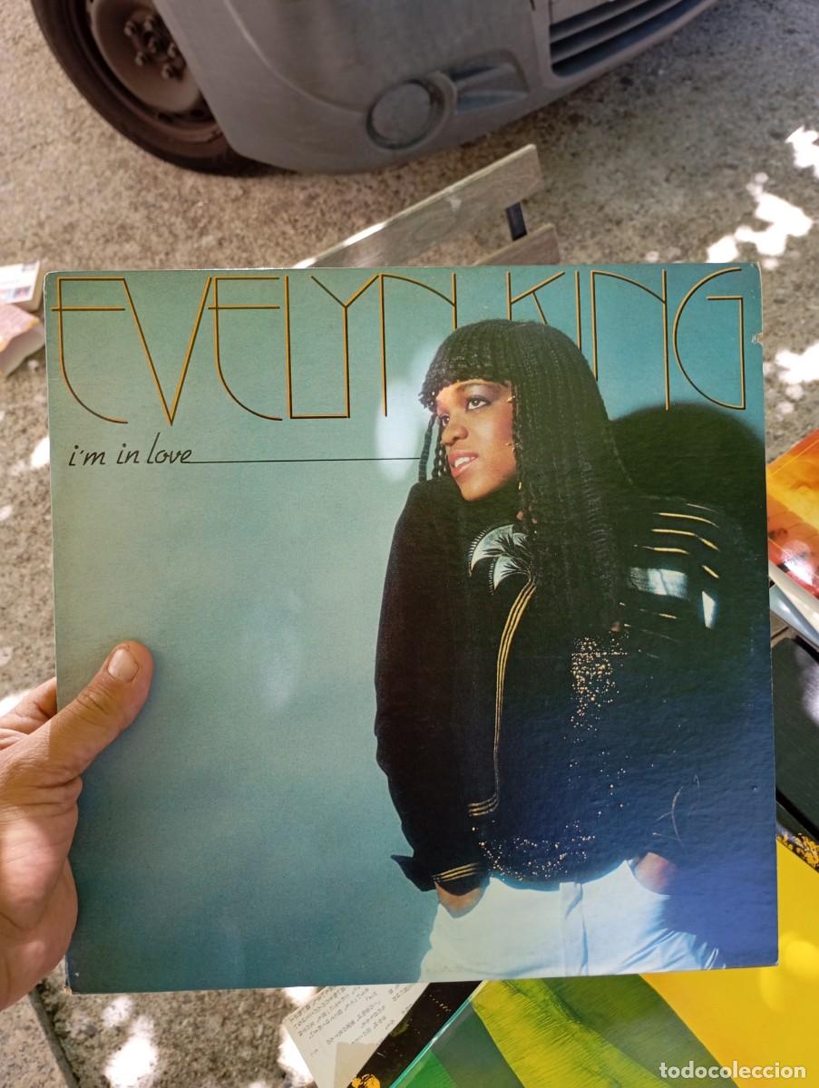 Discos de vinilo: lp USA ORIGINAL EVELYN KING I'M IN LOVE VG++