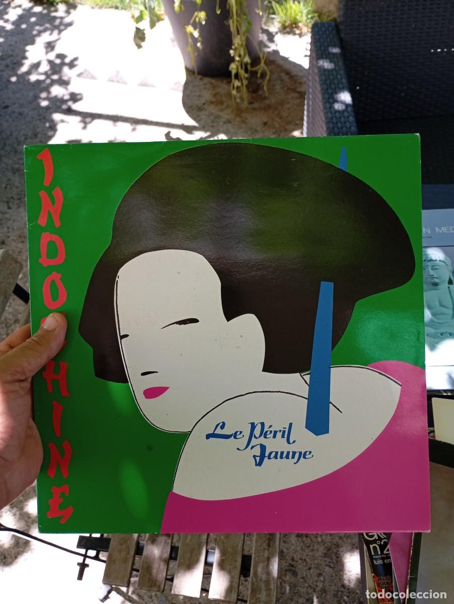 Discos de vinilo: lp INDOCHINE LE P&Egrave;RILJAUNE vG+/ DISCO VG++