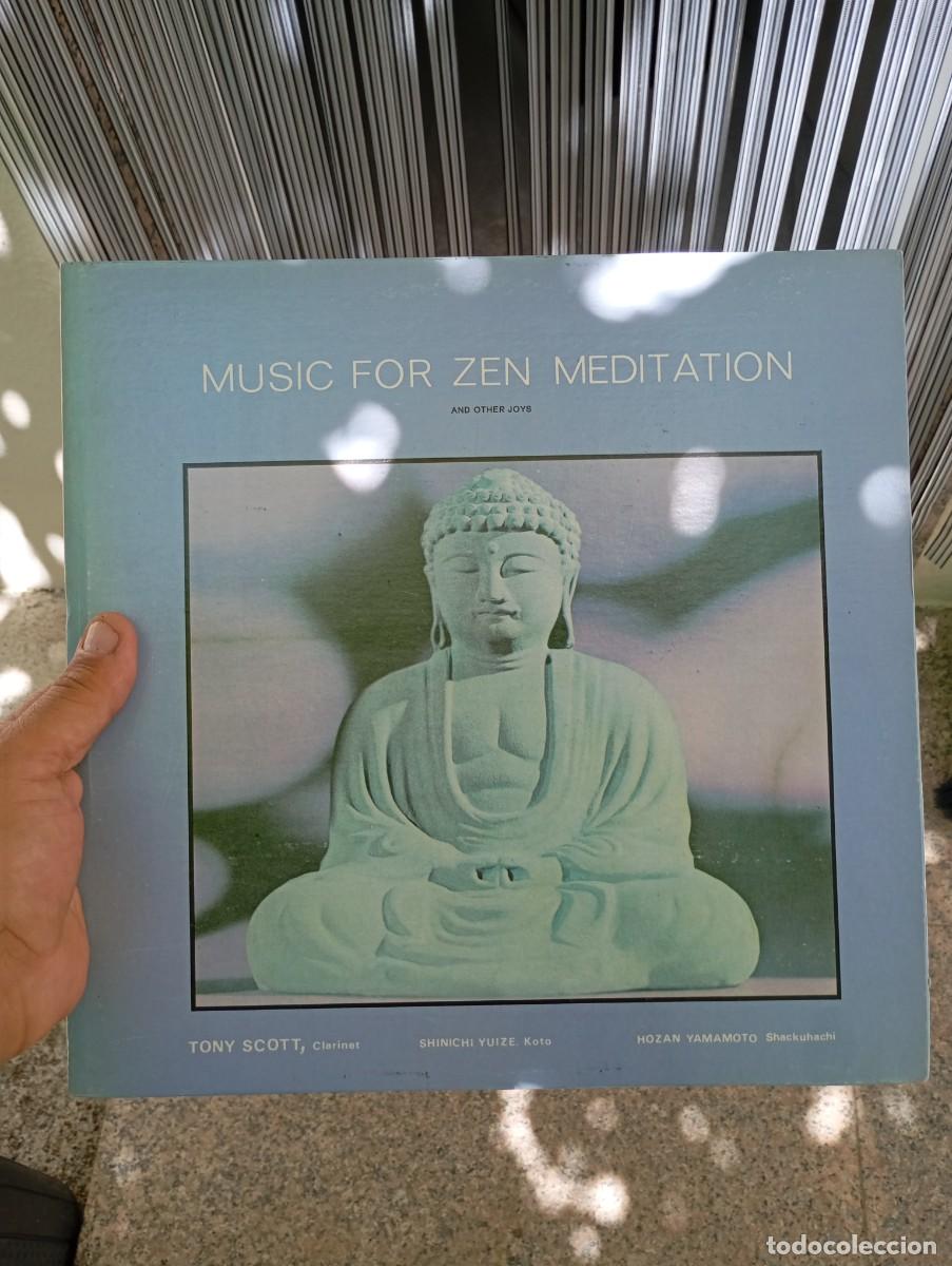Discos de vinilo: lp origUSA JAZZ TONNY SCOTT MUSIC FOR ZEN MEDITATION / DISCO VG++