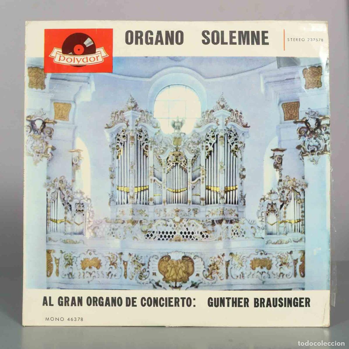 Discos de vinilo: LP. &Oacute;rgano Magn&iacute;fico - G&uuml;nther Brausinger