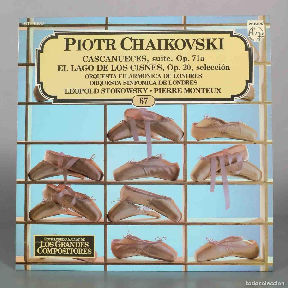 Discos de vinilo: LP. Cascanueces, Op. 71 / El Lago De Los Cisnes, Op. 20 - Piotr Chaikovski, Leopold Stokowski, Orqu