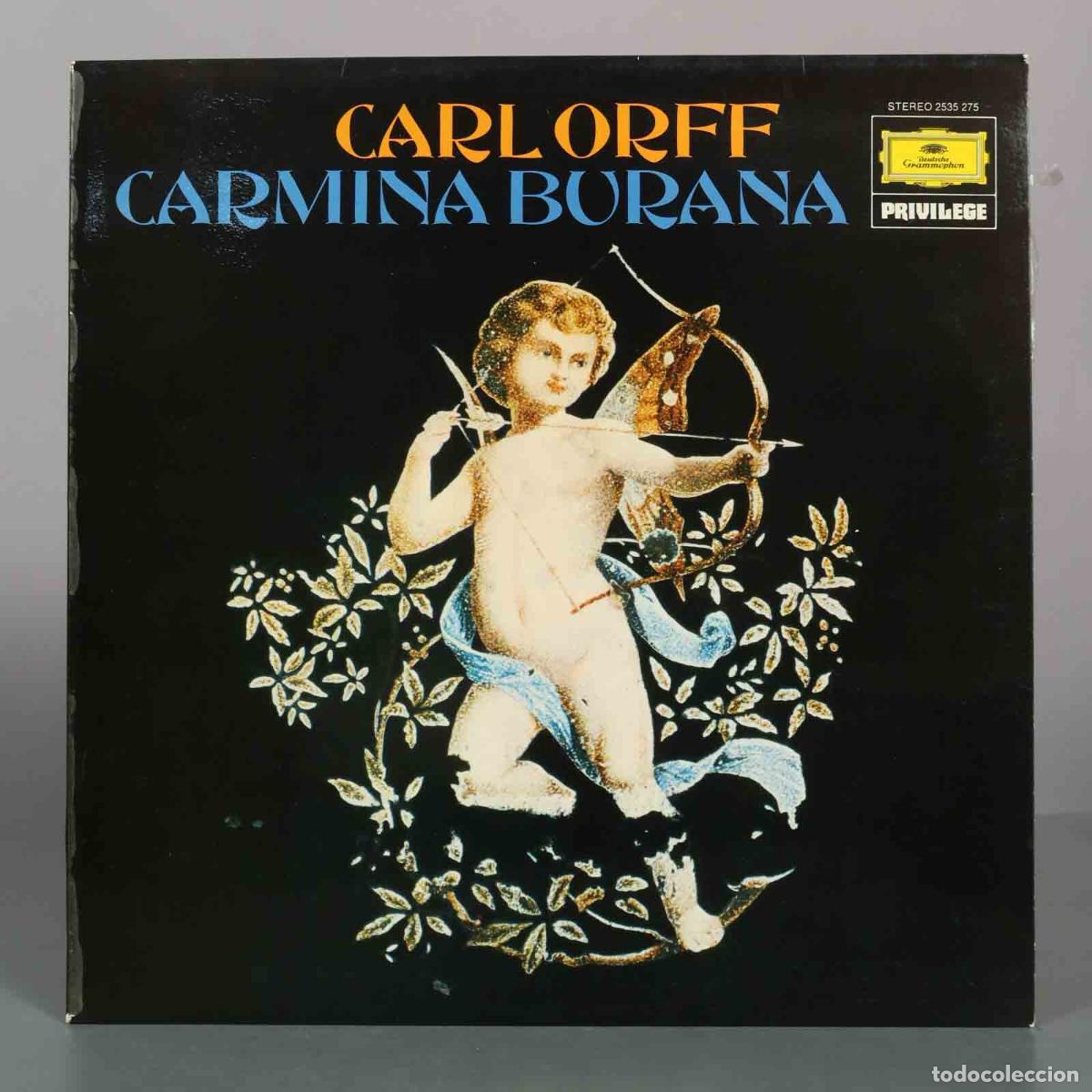Discos de vinilo: LP. Carmina Burana - Carl Orff - Herbert Kegel