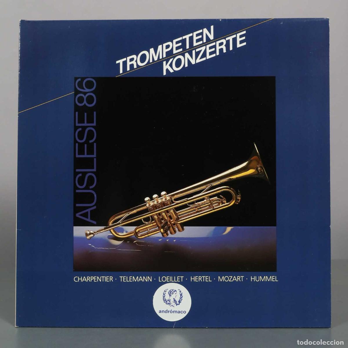 Discos de vinilo: LP. Trompetenkonzerte - Auslese - Charpentier, Telemann, Loeillet, Hertel, Mozart, Hummel - Ludwig