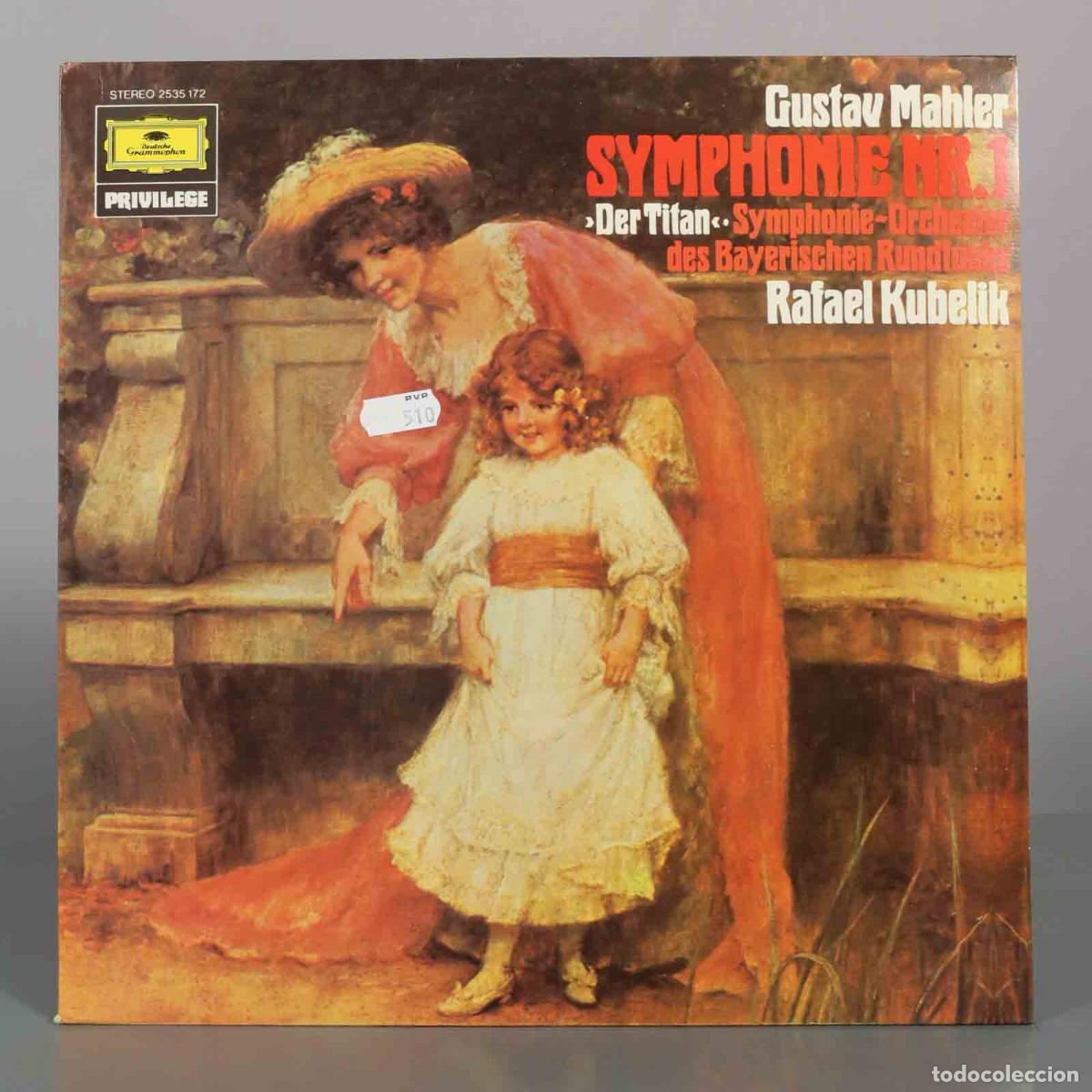 Discos de vinilo: LP. Gustav Mahler - Symphonie Nr. 1 Der Titan - Symphonie-Orchester des Bayerischen Rundfunks, Rafa