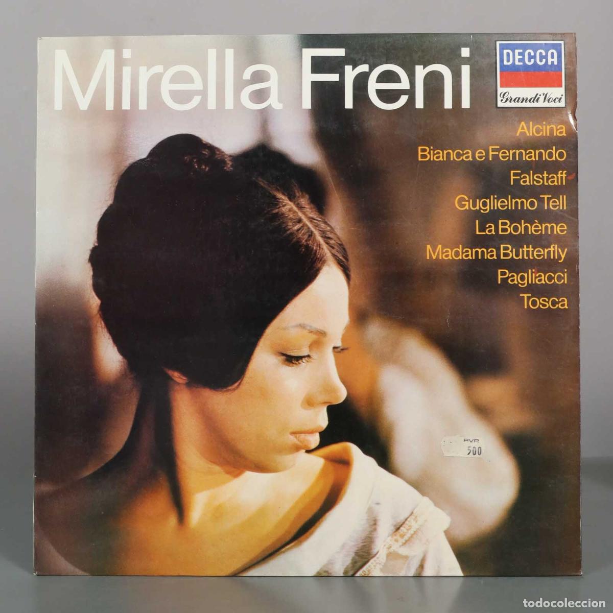 Discos de vinilo: LP. Mirella Freni - Alcina, Falstaff, Rossini, Bellini, Puccini, Tosca