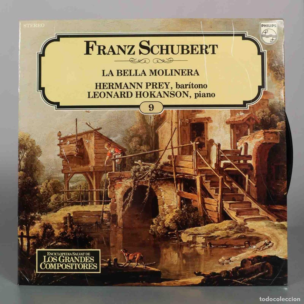Disques de vinyle: LP. La Bella Molinera - Franz Schubert, Hermann Prey, Leonard Hokanson