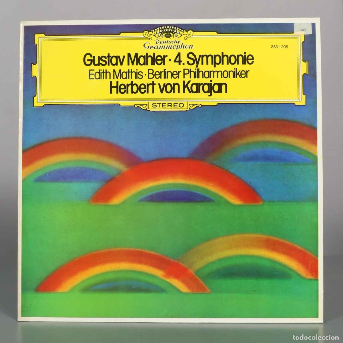 Vinyl records: LP. Gustav Mahler - Symphony No. 5 - Edith Mathis, Berliner Philharmoniker, Herbert von Karajan