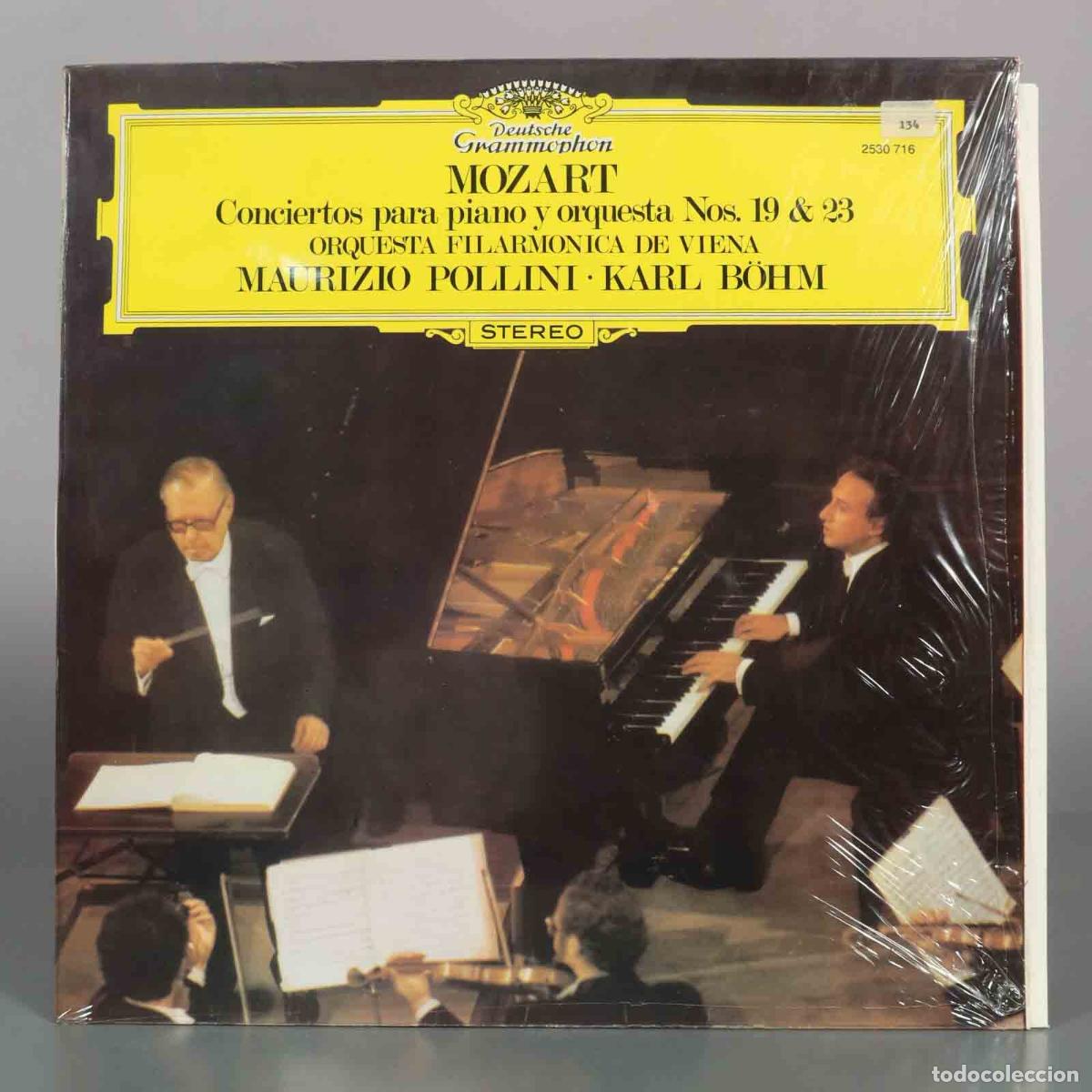 Vinyl records: LP. Mozart: Conciertos para piano y orquesta Nos. 19 and 23 - Maurizio Pollini, Karl B&ouml;hm, Orquesta