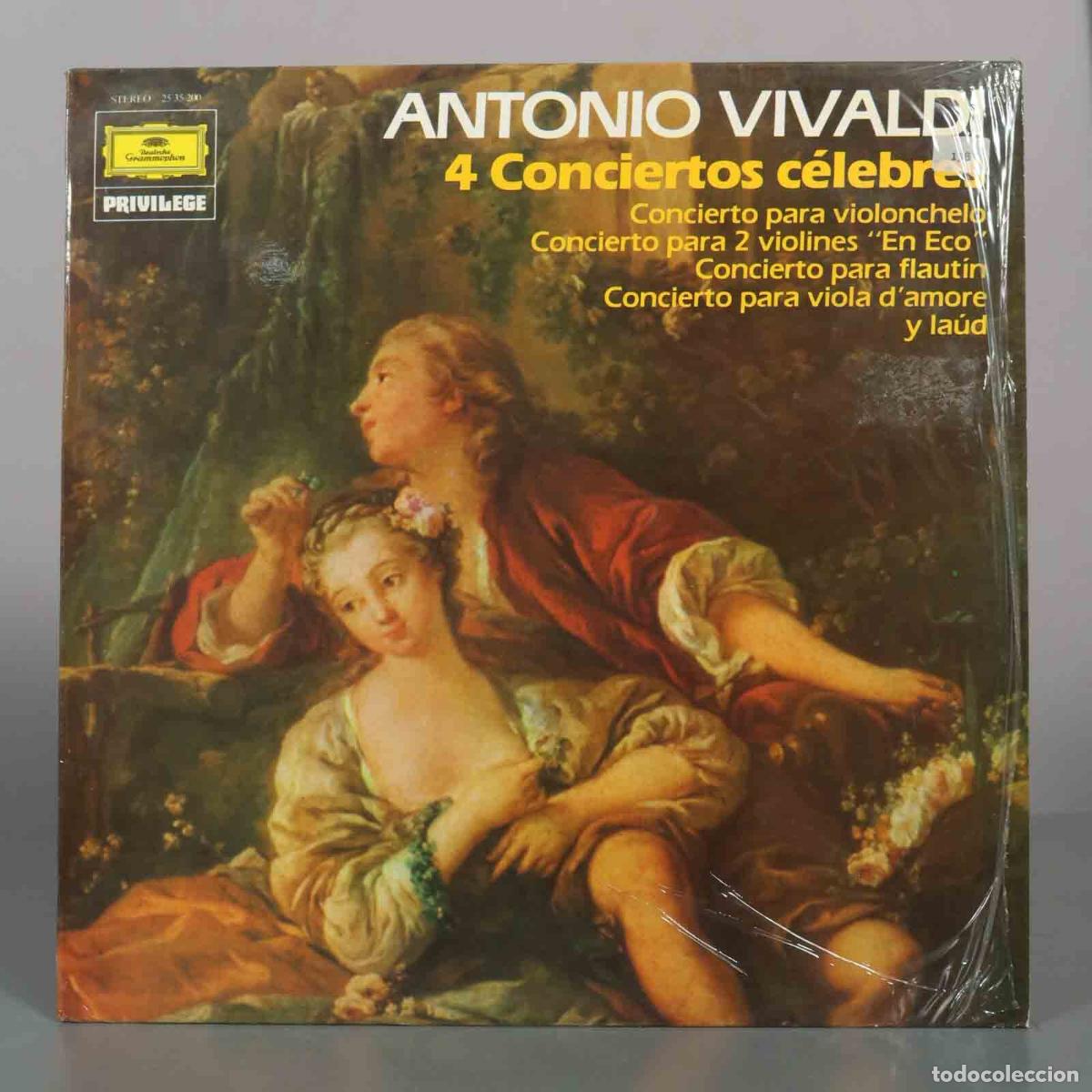 Vinyl records: LP. 4 Conciertos C&eacute;lebres - Antonio Vivaldi
