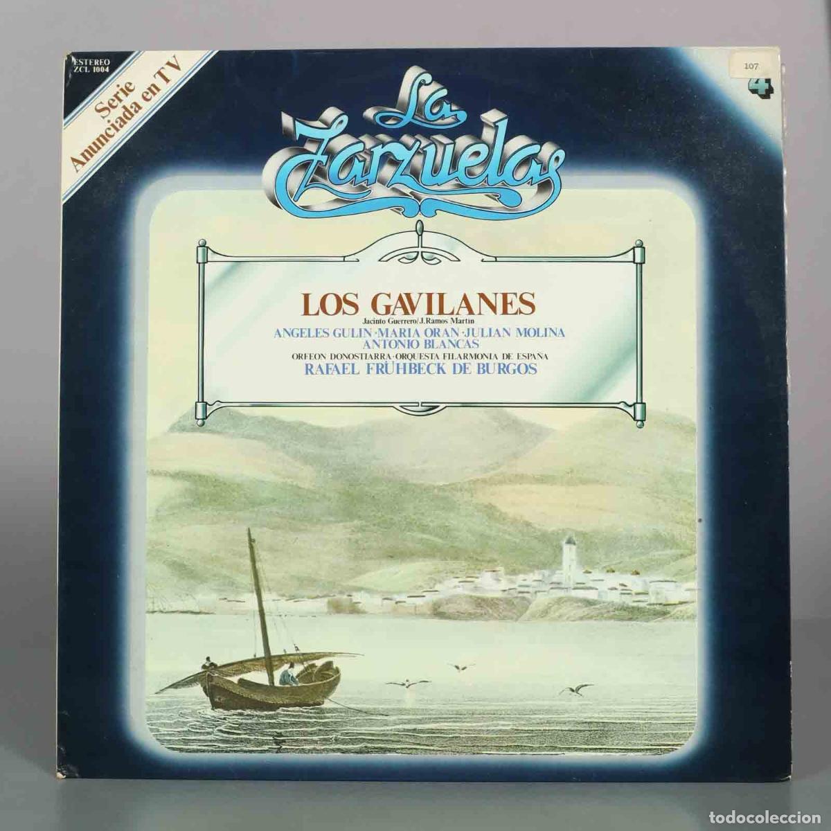 Discos de vinilo: LP. Los Gavilanes - Jacinto Guerrero, J. Ramos Mart&iacute;n
