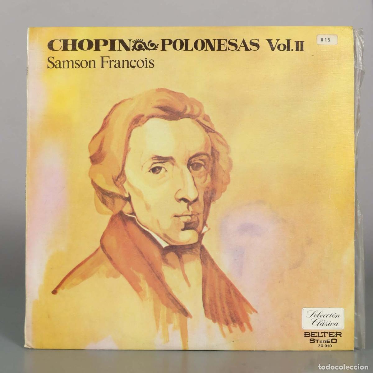 Discos de vinilo: LP. Chopin: Polonesas Vol. II - Samson Fran&ccedil;ois