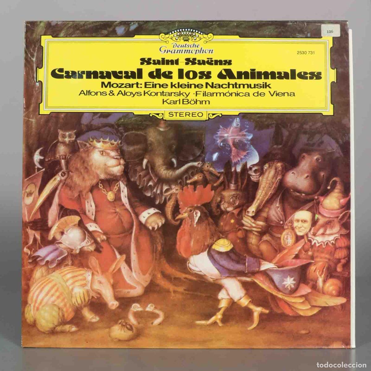 Discos de vinilo: LP. Carnaval de los Animales / Eine kleine Nachtmusik - Saint-Sa&euml;ns, Mozart - Alfons and Aloys Konta