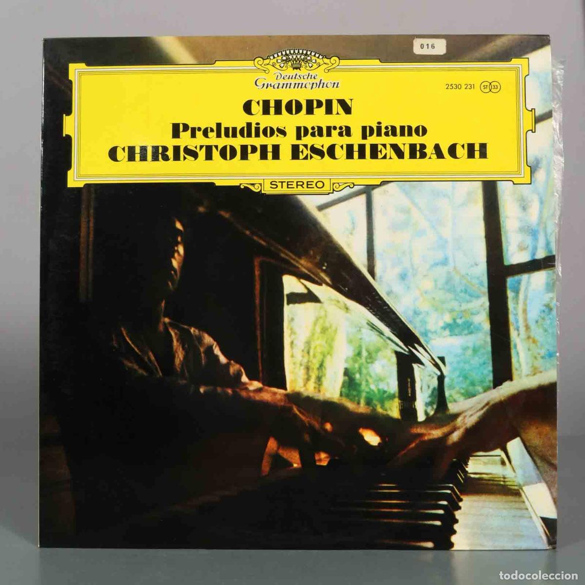 Discos de vinilo: LP. Chopin: Pr&eacute;ludes - Christoph Eschenbach