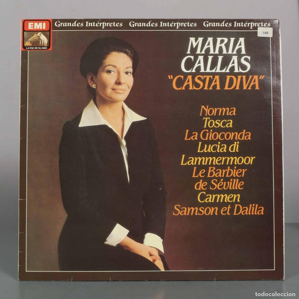Discos de vinilo: LP. Casta Diva - Maria Callas