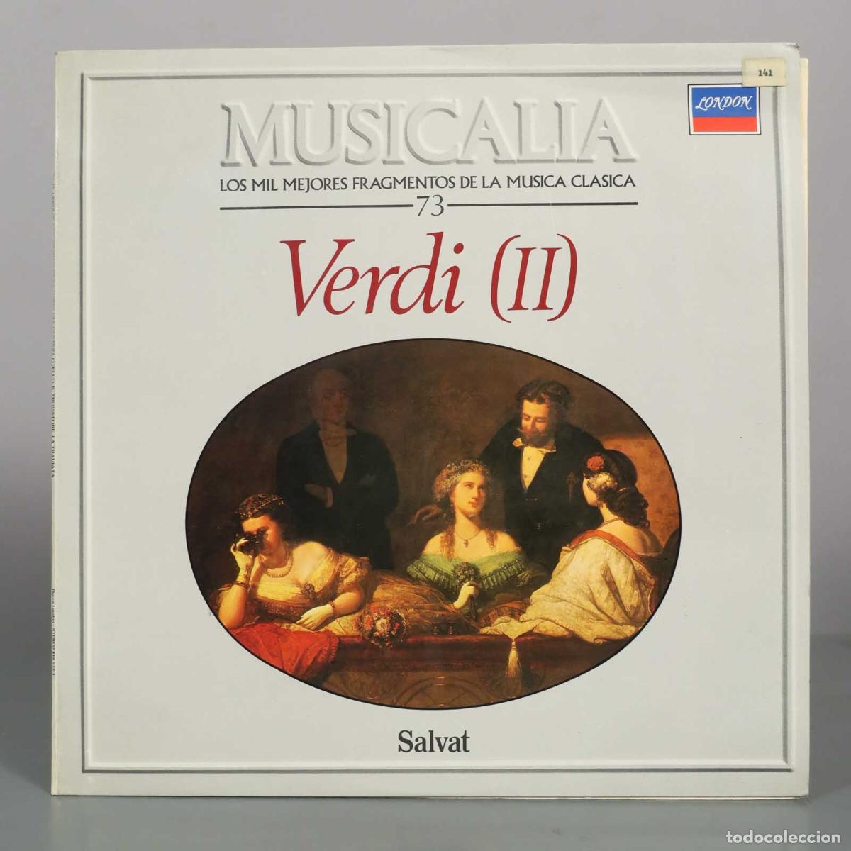 Dischi in vinile: LP. Musicalia 73 - Verdi (II) - Salvat