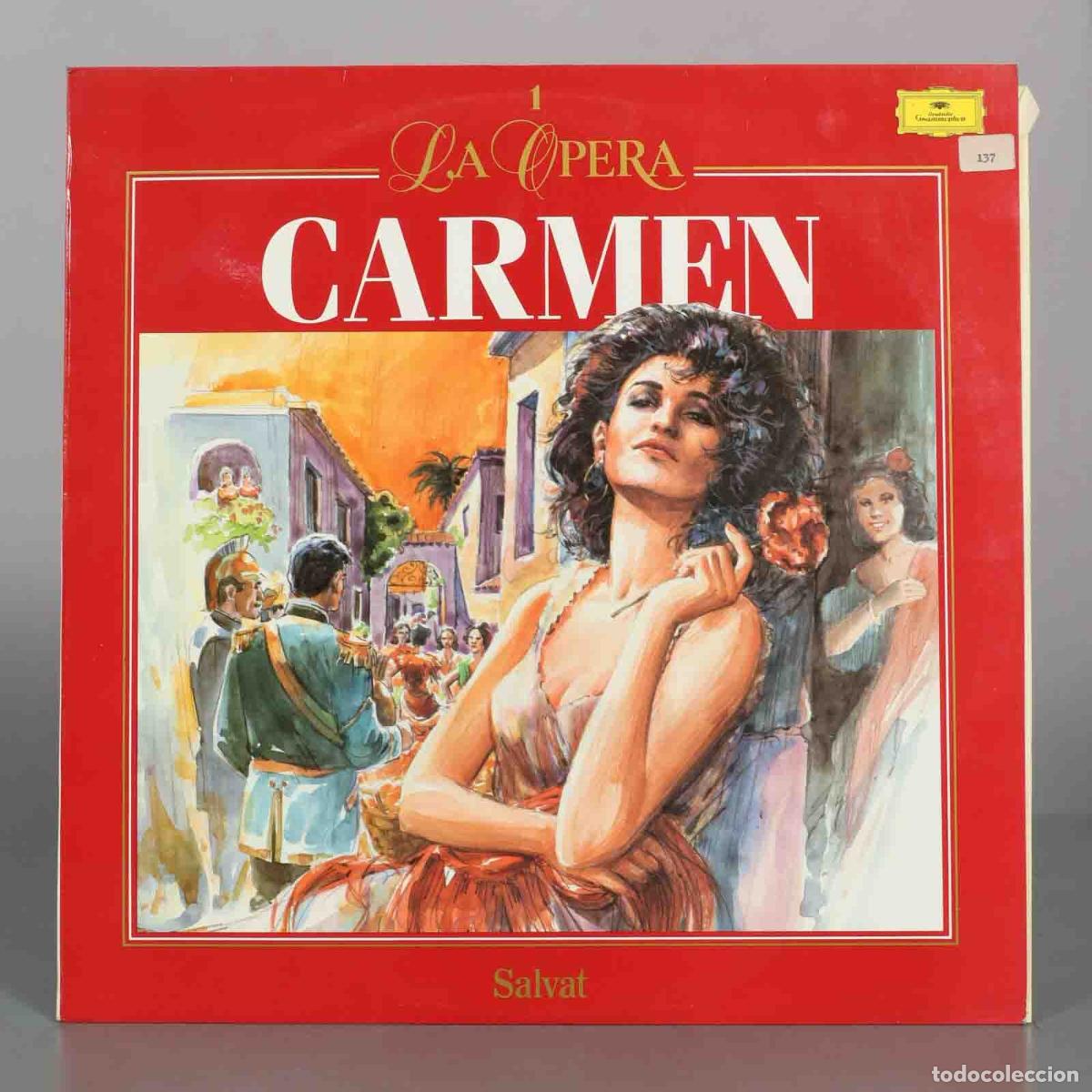 Dischi in vinile: LP. Georges Bizet: Carmen - La &Oacute;pera N&ordm; 1 - Salvat, Deutsche Grammophon