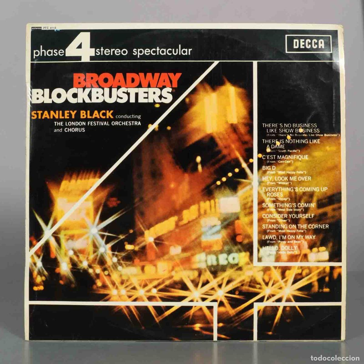 Vinyl-Schallplatten: LP. Broadway Blockbusters - Stanley Black conducting The London Festival Orchestra and Chorus