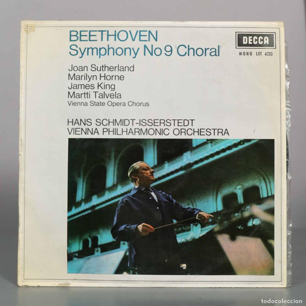 Vinyl-Schallplatten: LP. Beethoven: Symphony No. 9 &acute;Choral&acute; - Hans Schmidt-Isserstedt, Wiener Philharmoniker, Joan Suthe