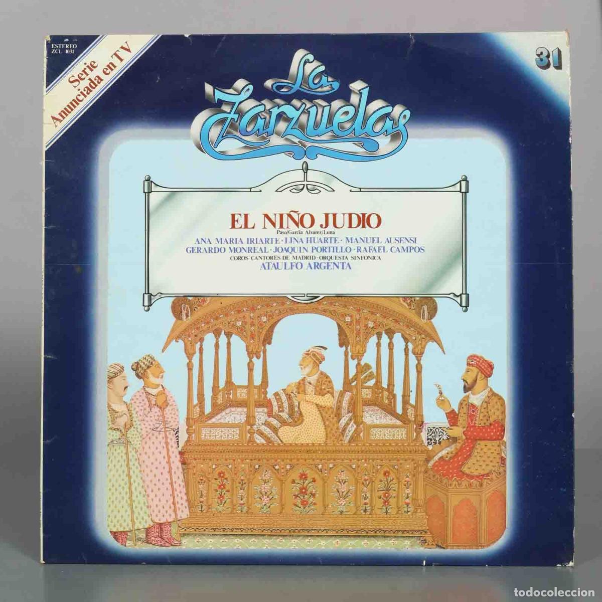 Vinyl-Schallplatten: LP. El ni&ntilde;o jud&iacute;o - Pablo Luna, Ata&uacute;lfo Argenta