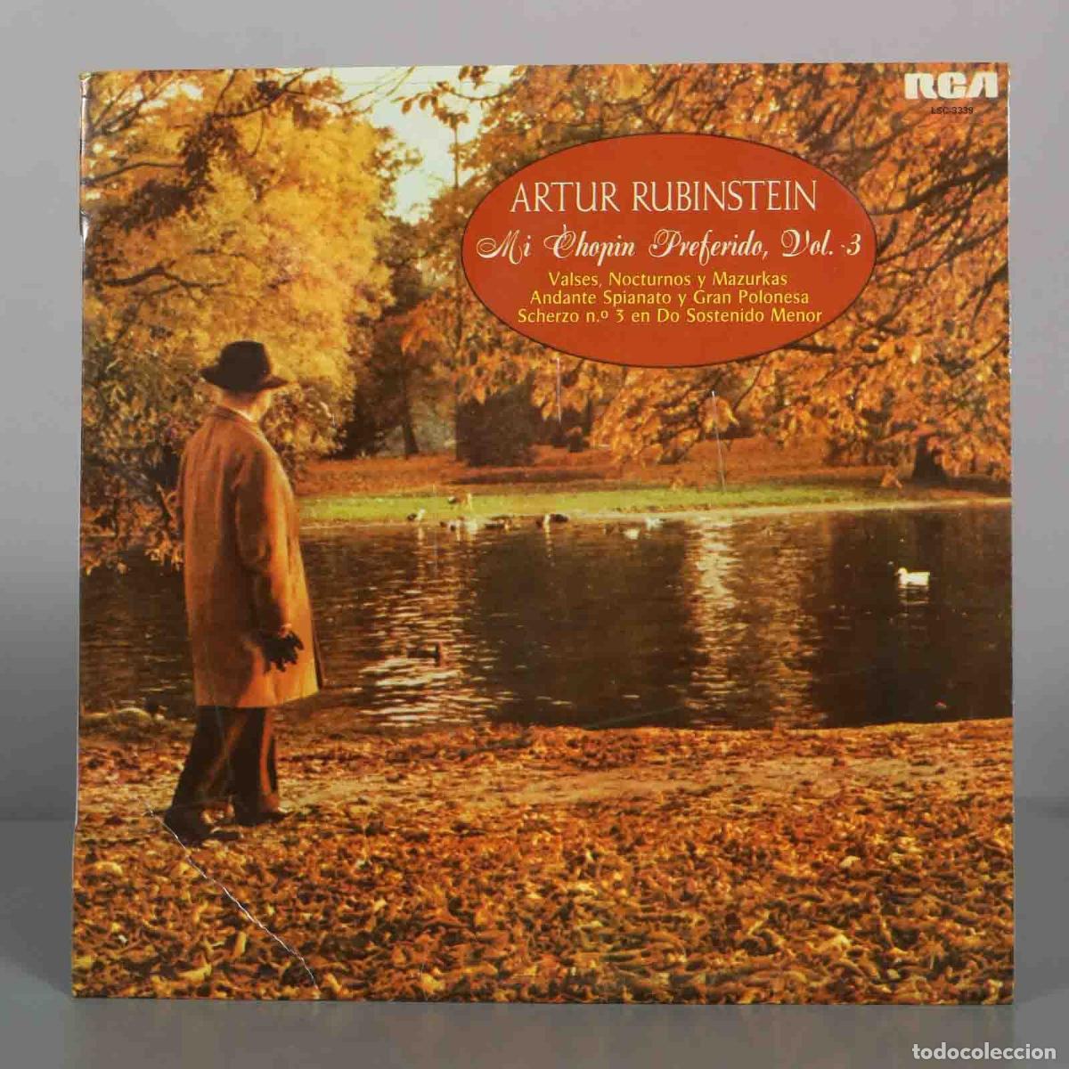 Discos de vinilo: LP. The Chopin I Love, Volume 3 / Mi Chopin Preferido, Vol. 3 - Artur Rubinstein, Chopin