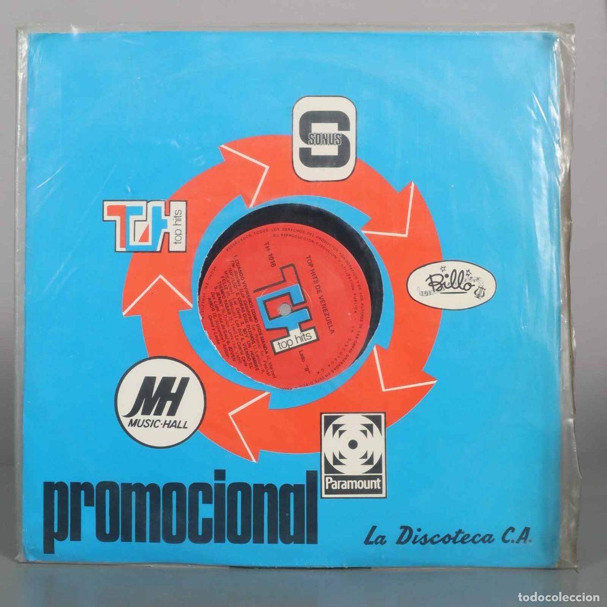 Discos de vinilo: LP. Promocional - La Discoteca C.A. - Top Hits de Venezuela