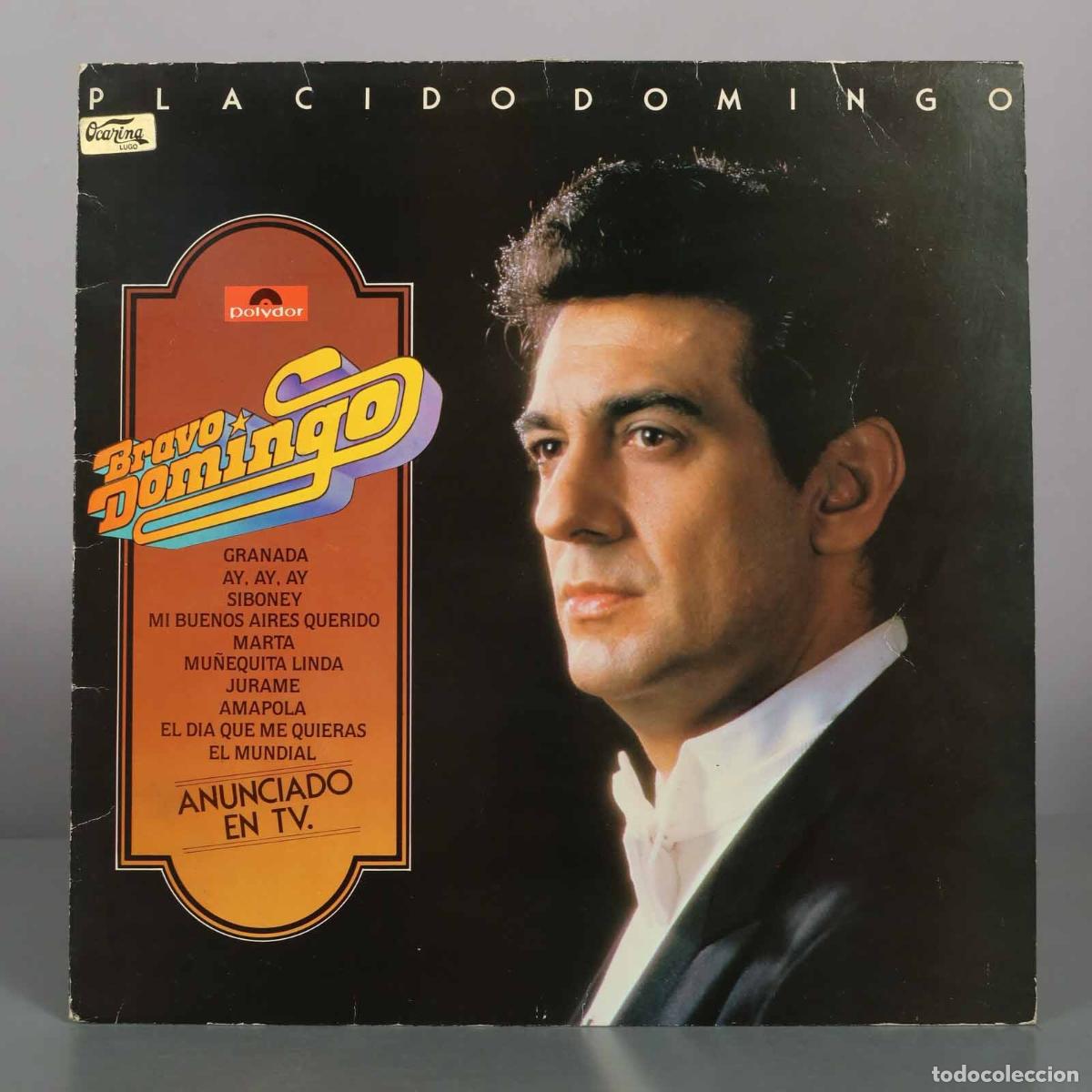 Discos de vinilo: LP. Bravo Domingo - Pl&aacute;cido Domingo