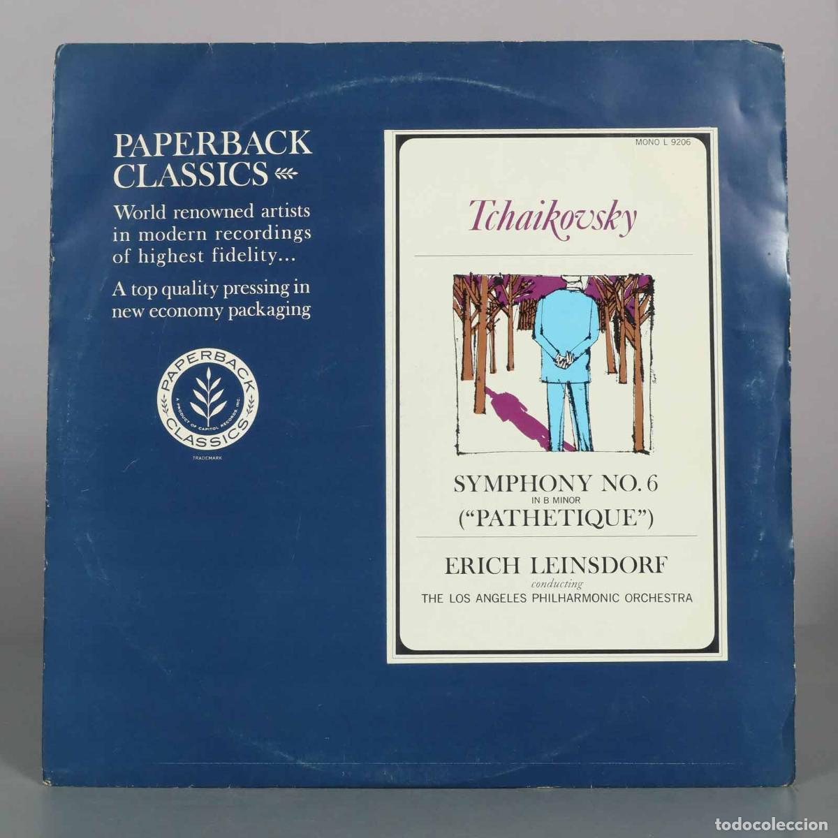 Discos de vinilo: LP. Tchaikovsky - Symphony No. 6 Pathetique - Erich Leinsdorf, Los Angeles Philharmonic Orchestra