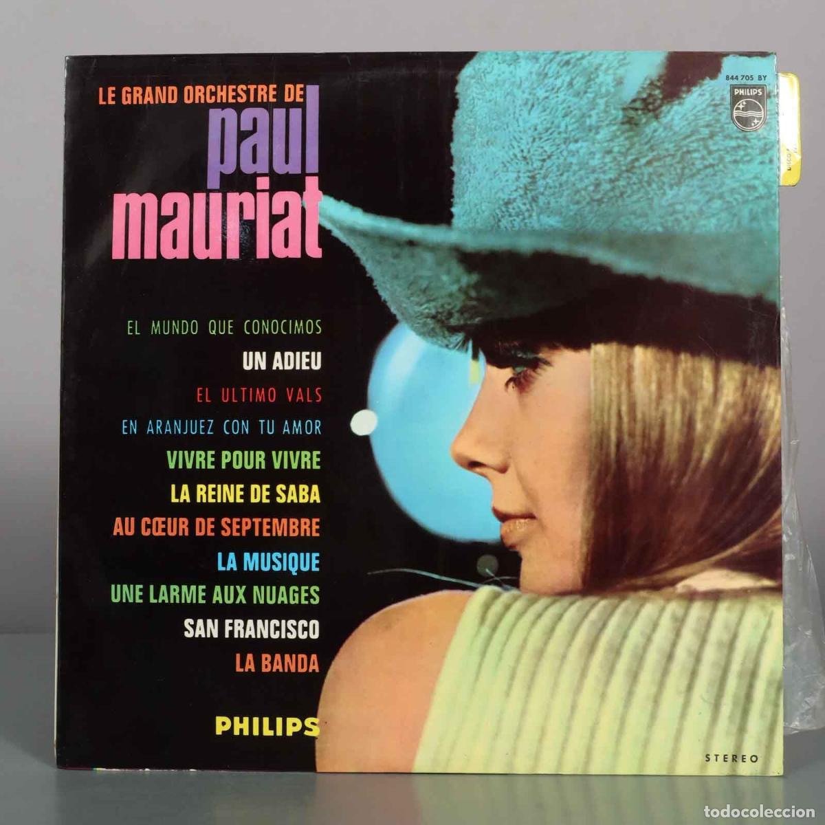 Discos de vinilo: LP. La Gran Orquesta de Paul Mauriat - Album N&ordm; 6 - La Musica