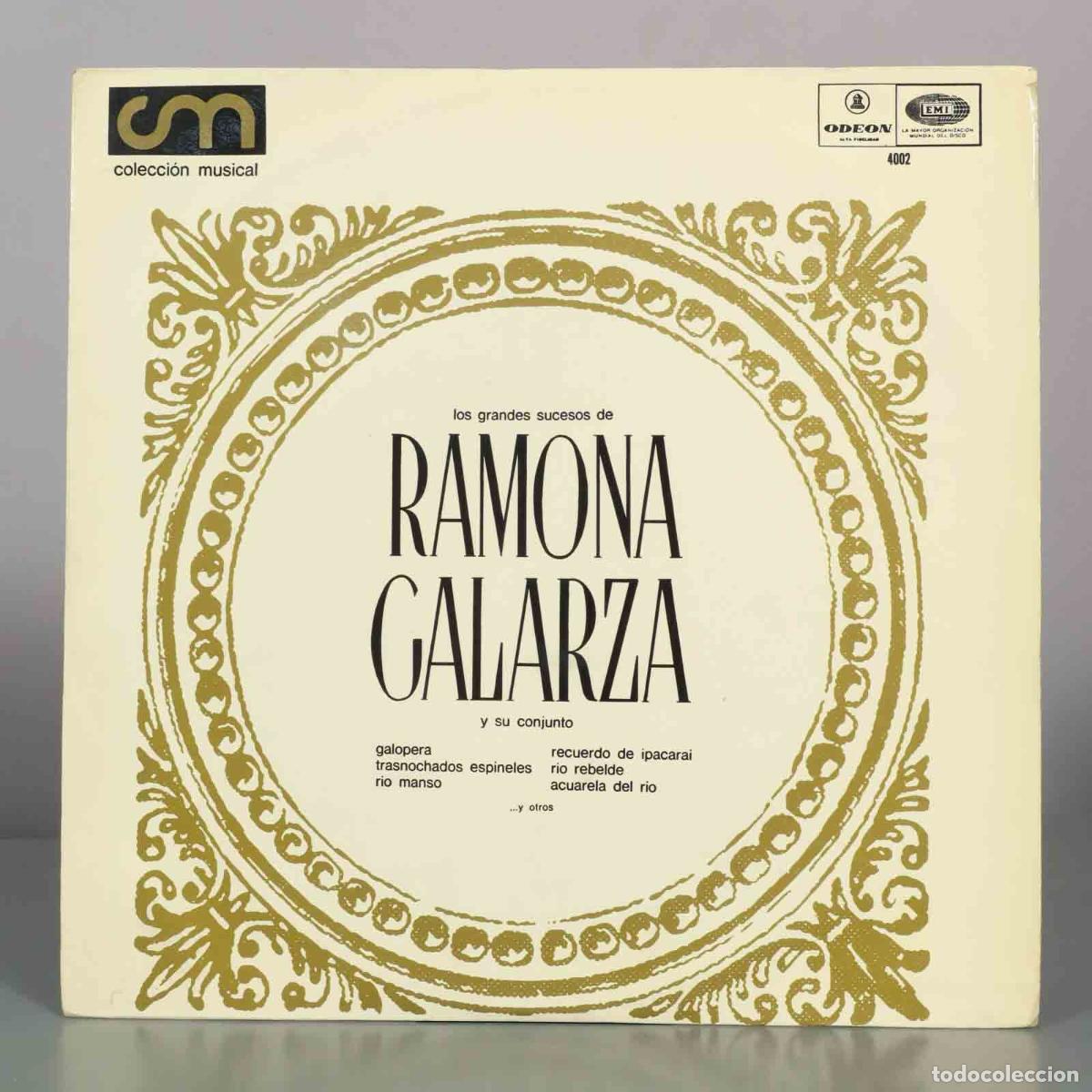 Discos de vinilo: LP. Los Grandes Sucesos de Ramona Galarza y su conjunto