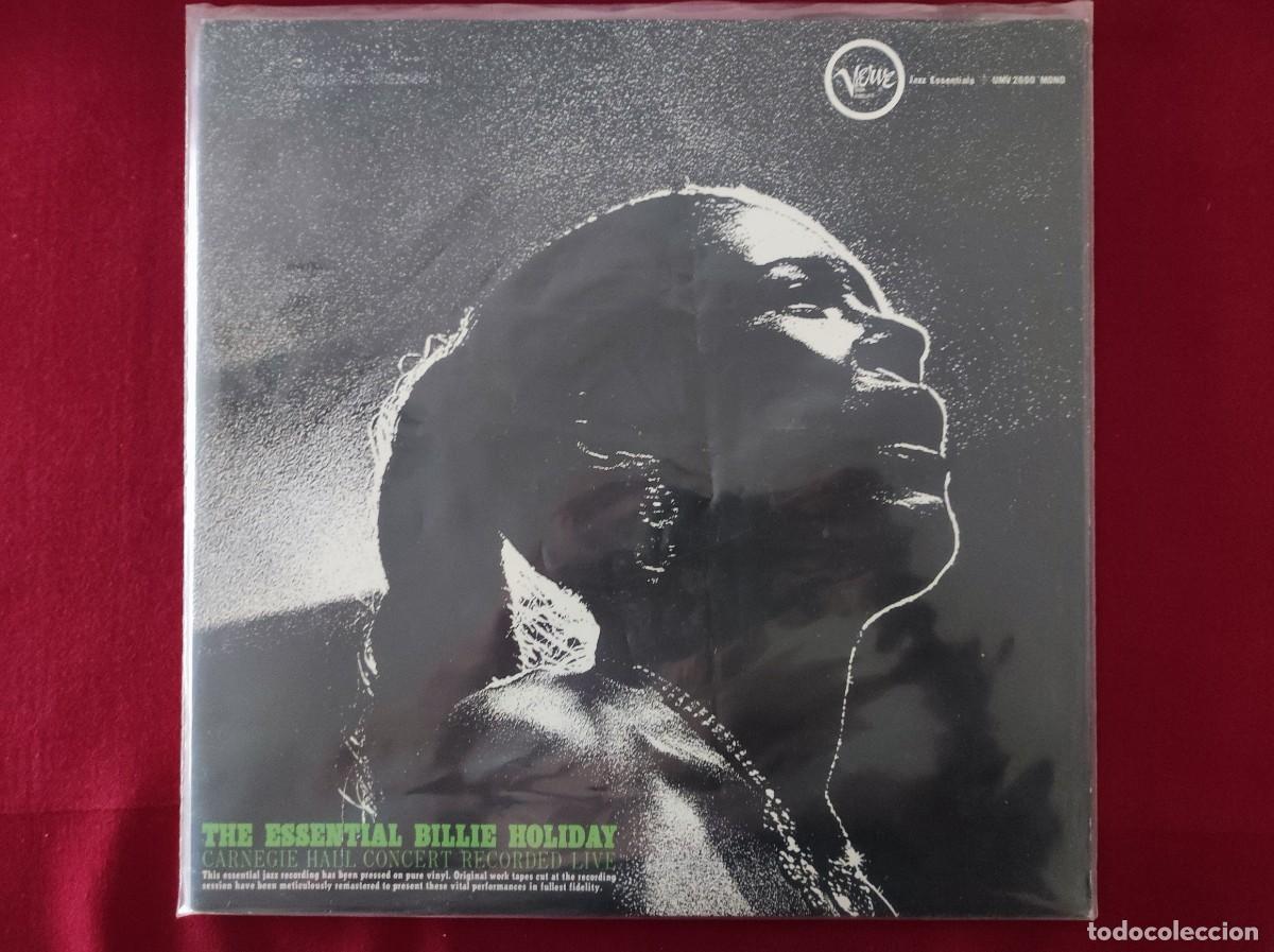 Discos de vinilo: Vinilo Jazz - Billie Holiday - The Essential Carnegie Hall - Ed. Jap&oacute;n 1981 - Verve