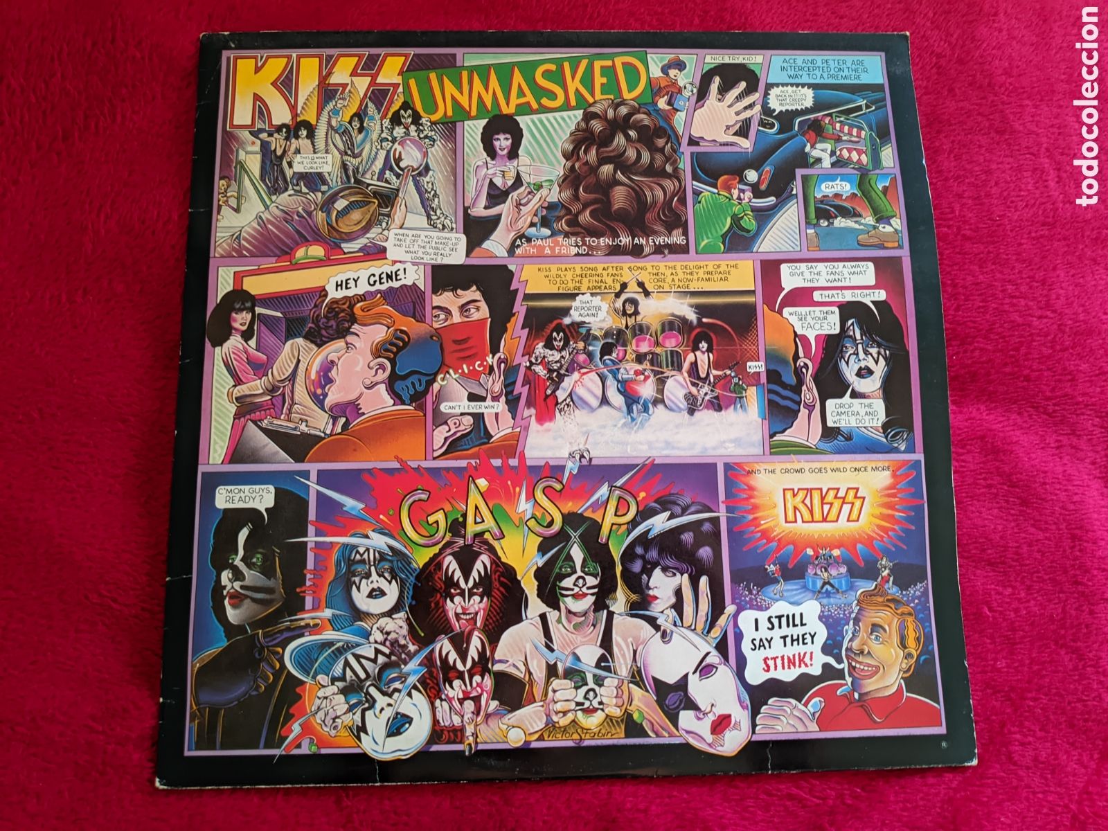 Discos de vinilo: // Kiss - Unmasked - Mercury UK 1980