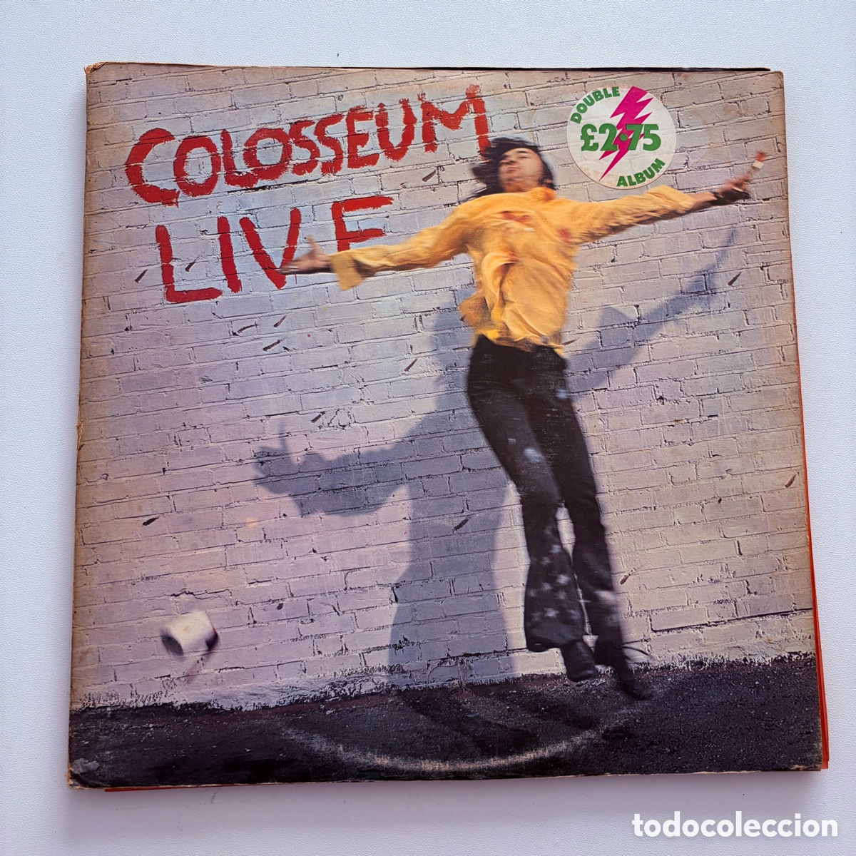 Discos de vinilo: doble lp Colosseum &ndash; Colosseum Live edicion UK de 1971
