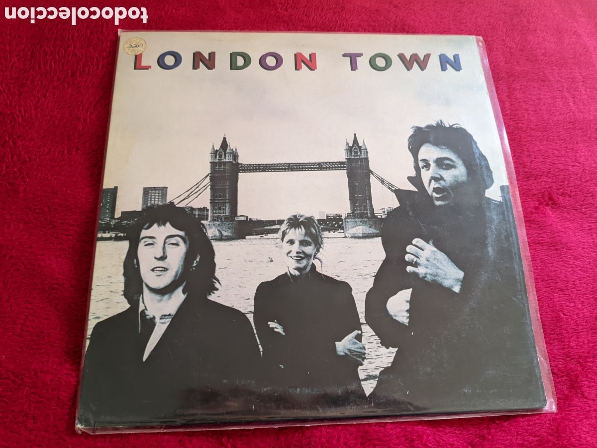 Discos de vinilo: // Wings &ndash; London Town - MPL UK 1978, incluye poster gigante