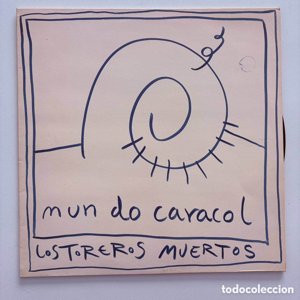 Discos de vinilo: lp los toreros muertos mundo caracol de 1989