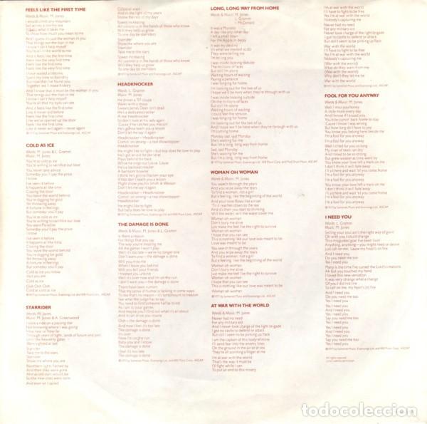 Discos de vinilo: vinilo USA 1977 Foreigner - Foreigner - Foto 3