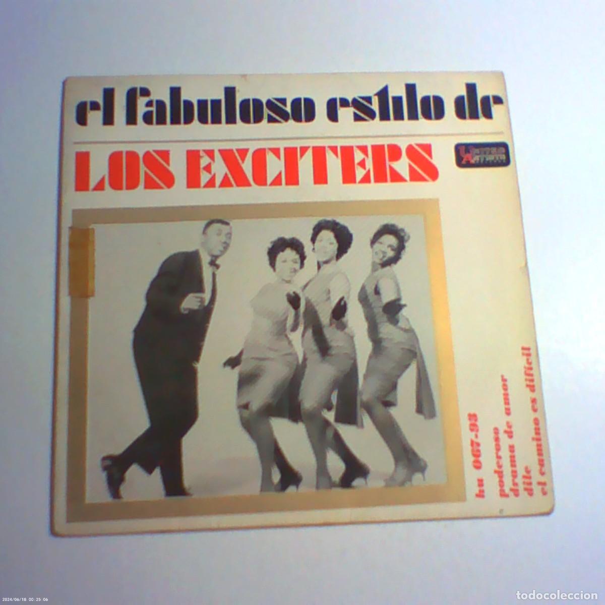Discos de vinilo: single el fabuloso estilo de los exciters. poderoso +3 temas hispavox 1963 spain (seminuevo)