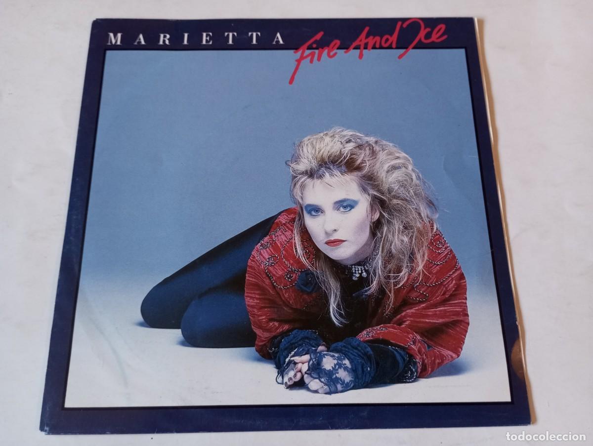 Discos de vinilo: Marietta &ndash; Fire And Ice - 1986 - SINGLE