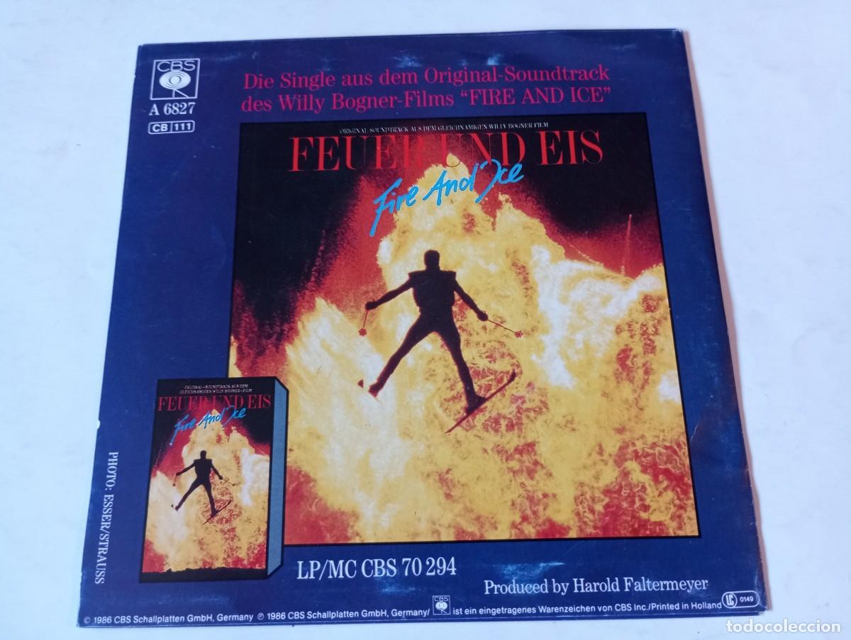 Discos de vinilo: Marietta &ndash; Fire And Ice - 1986 - SINGLE - Foto 2
