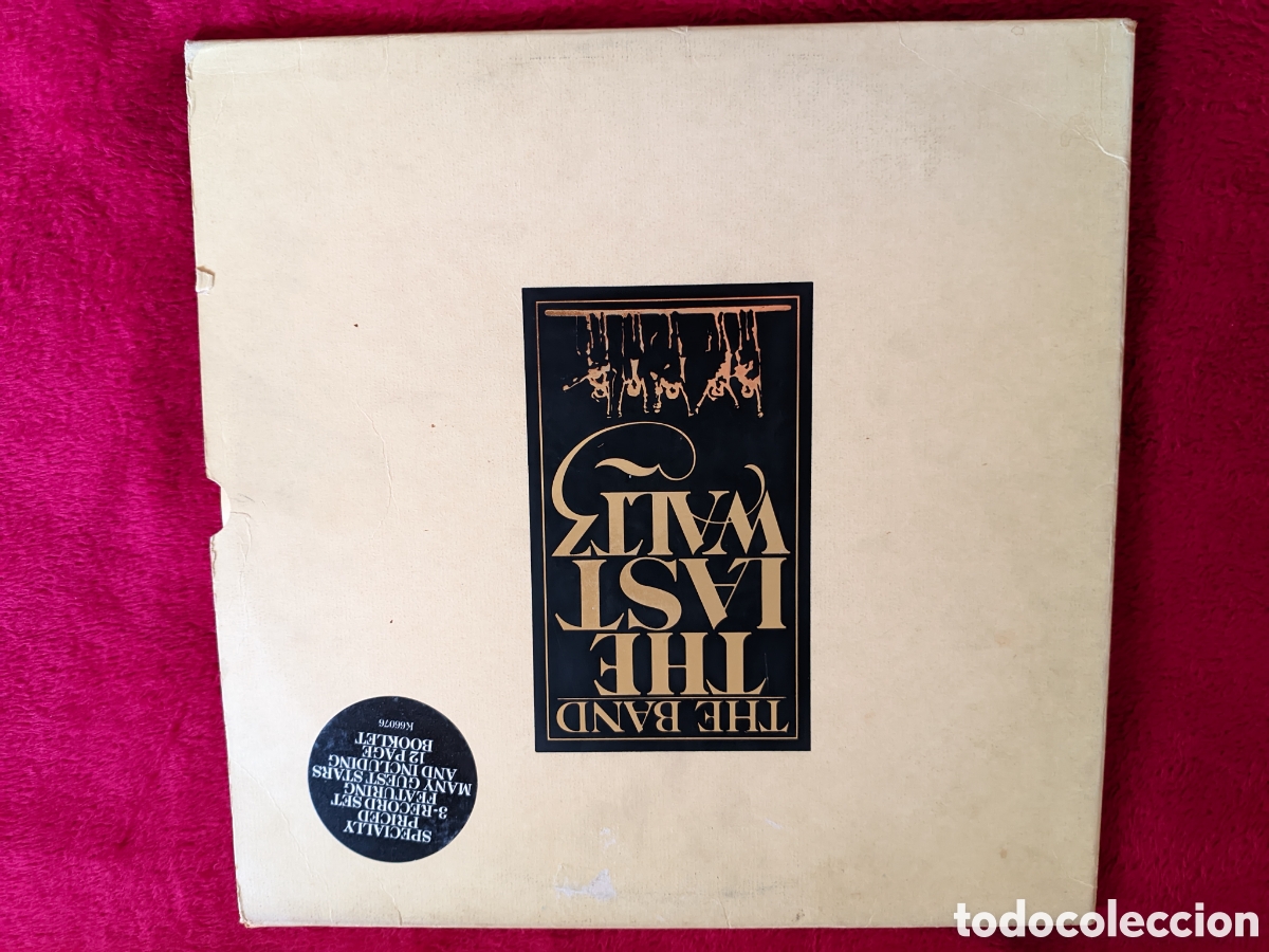 Discos de vinilo: // The Band &ndash; The Last Waltz- 3LP Warner UK 1978, incluye el libro