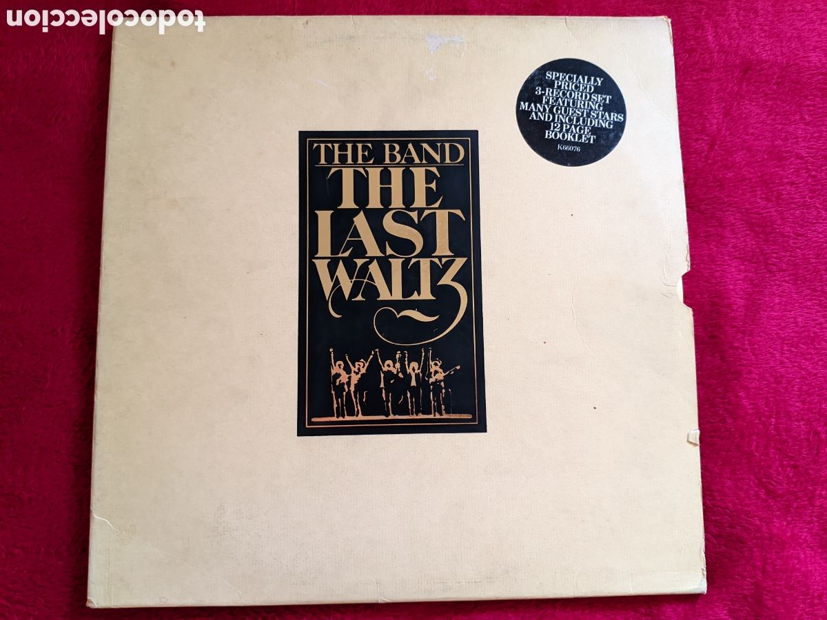 Discos de vinilo: // The Band &ndash; The Last Waltz- 3LP Warner UK 1978, incluye el libro