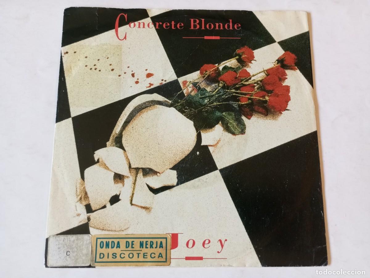 Discos de vinilo: Concrete Blonde &ndash; Joey - 1990 - SINGLE - Foto 1