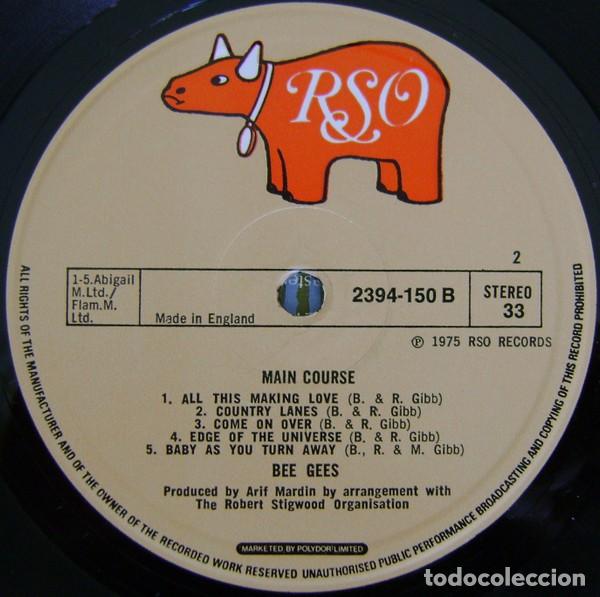 Discos de vinilo: vinilo UK 1975 Bee Gees - Main Course - Foto 4