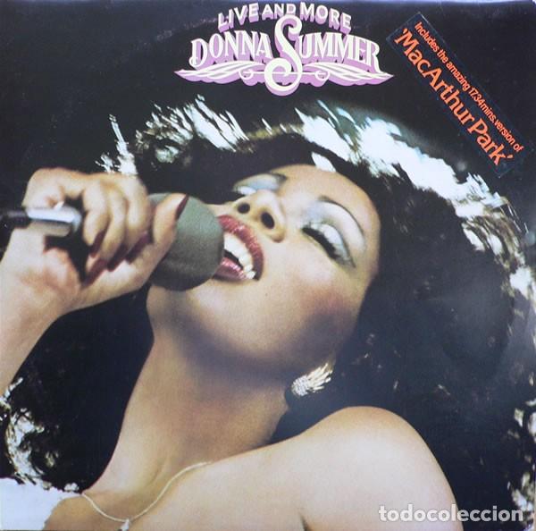 Discos de vinilo: vinilo UK 1978 Donna Summer - Live And More 2xLP
